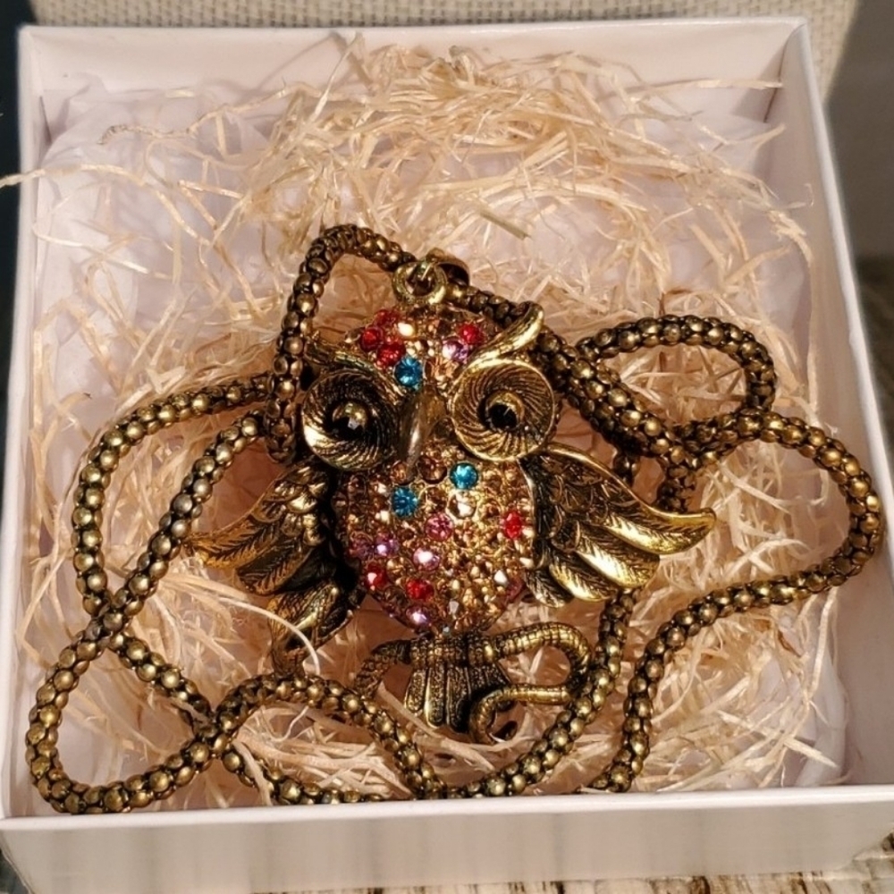 🦋3D OWL WITH COBRA NECKLACE - Picture 4 of 10